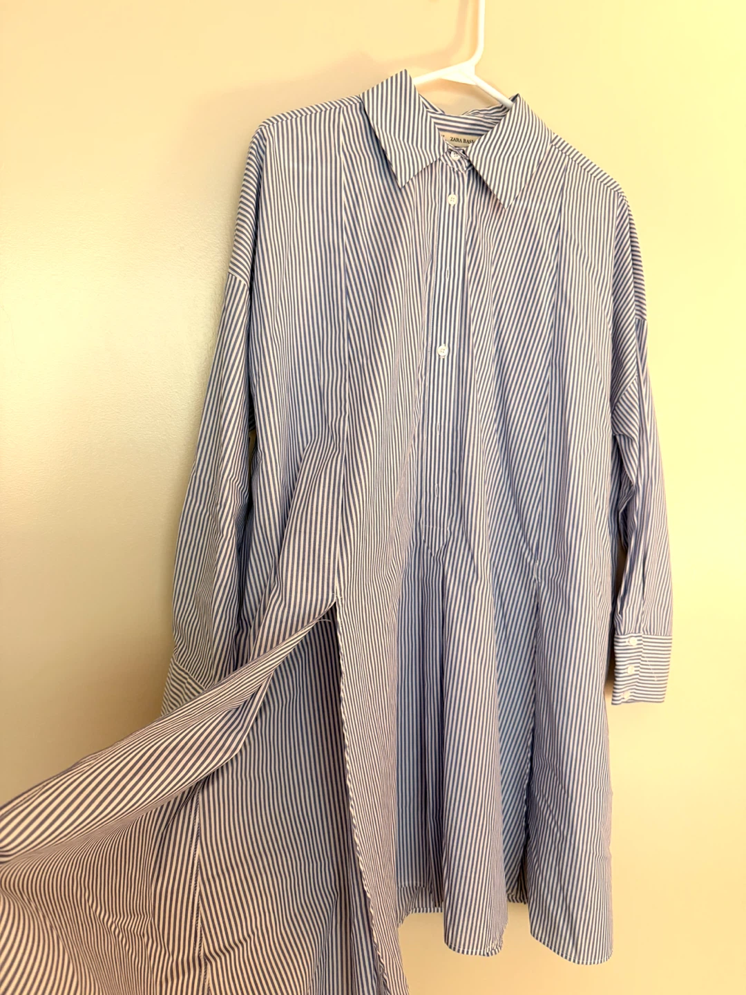 Zara Oversized Shirt Dress - photo 2