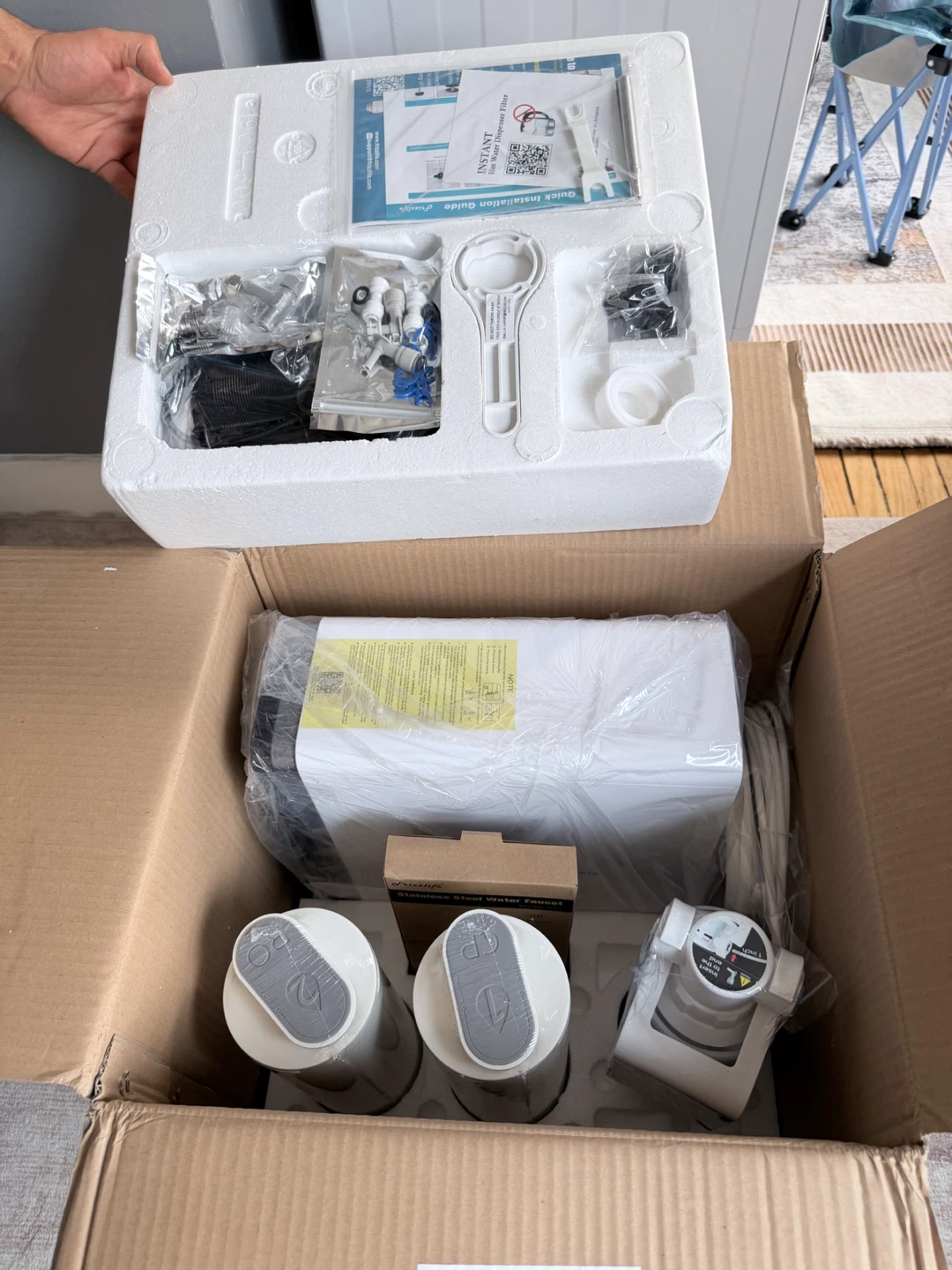 Frizzlife PD600-TAM3 Undersink Water Filter System - photo 4