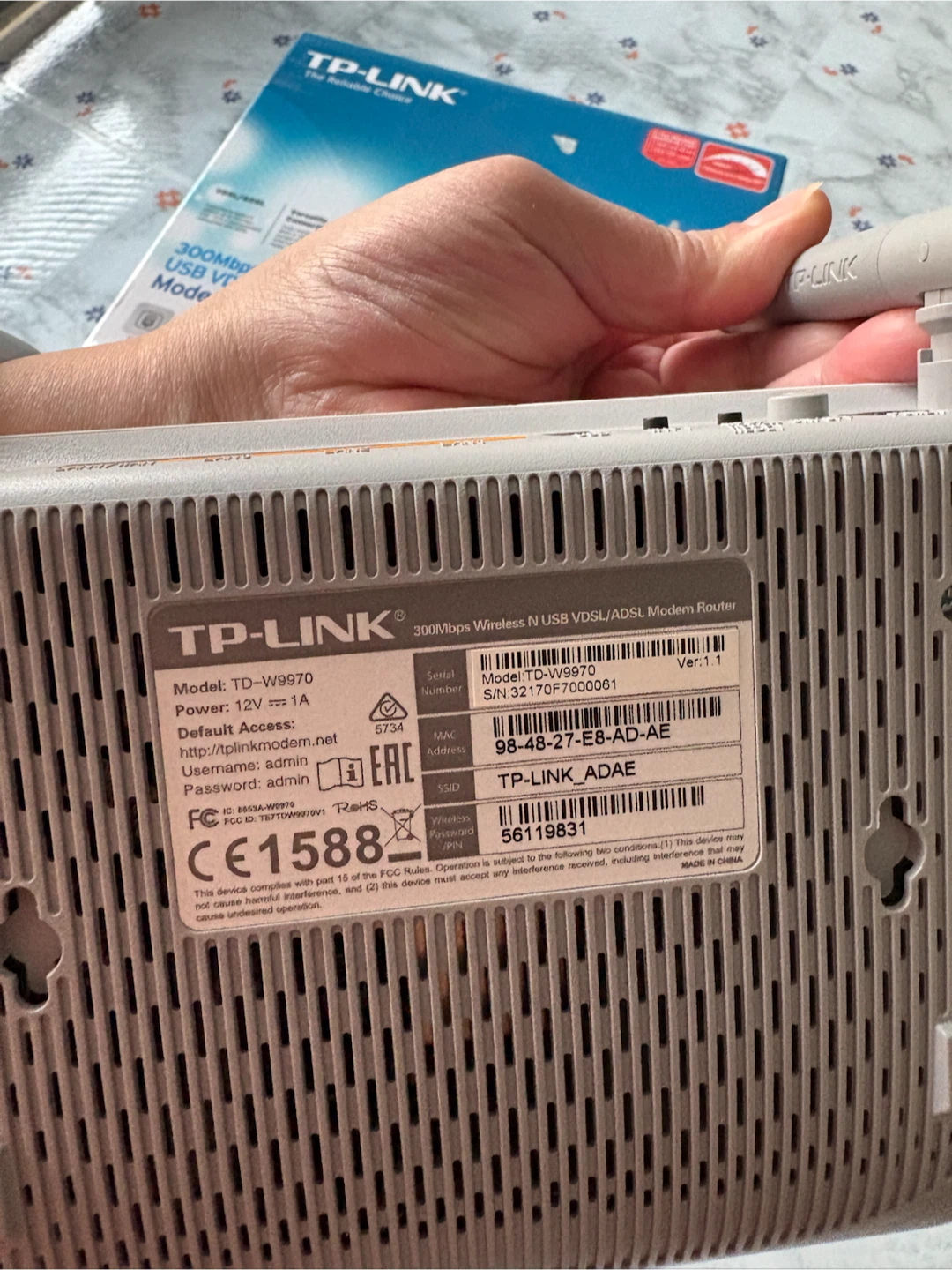 TP-Link TD-W9970 Wireless Modem Router - photo 5