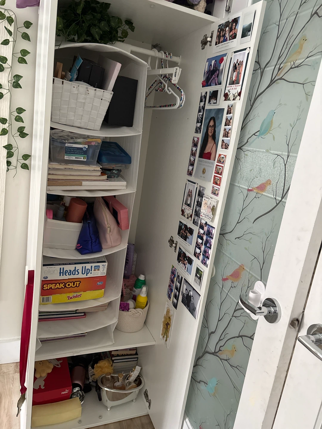 White Storage Cabinet - photo 2