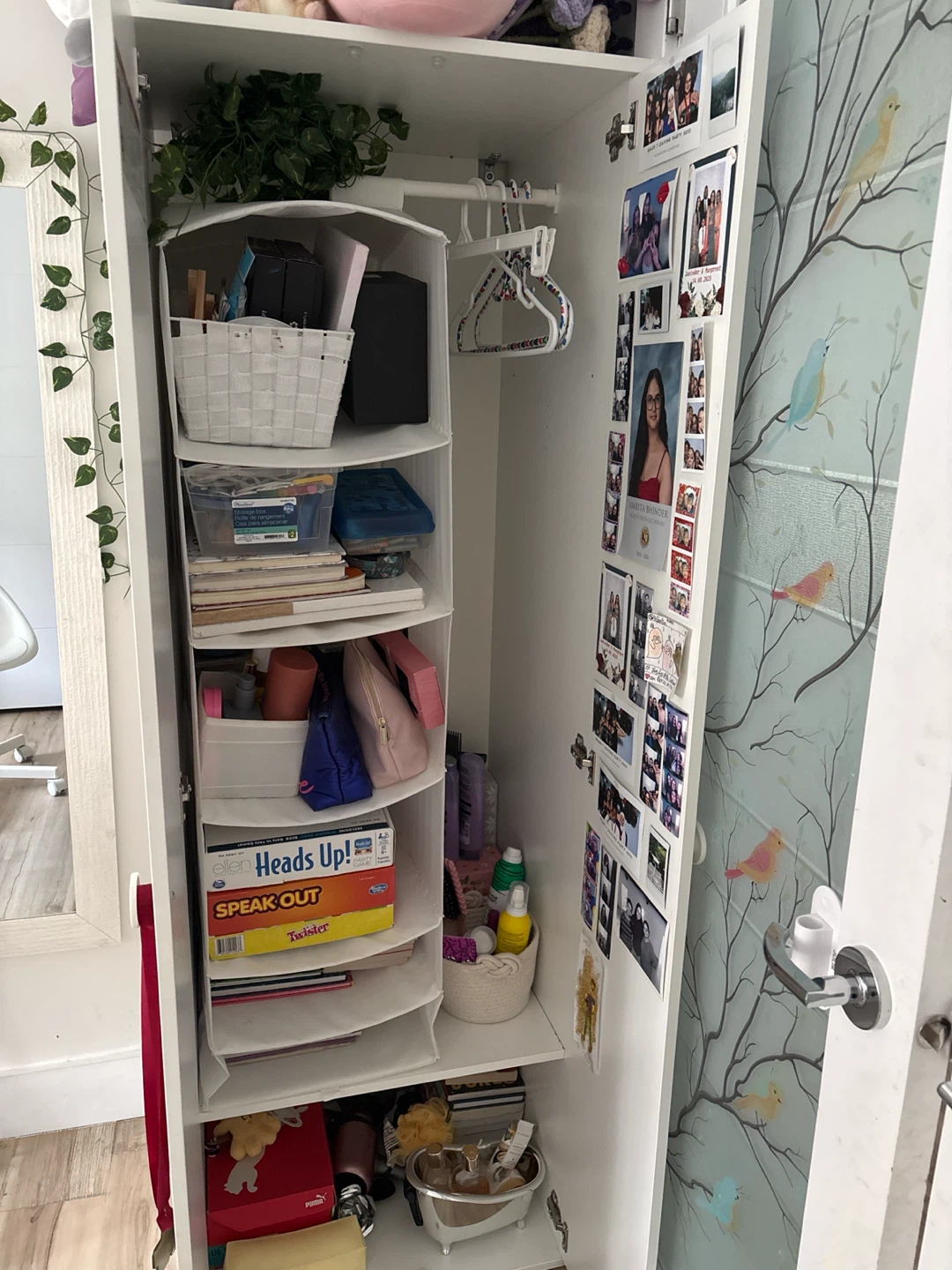 White Storage Cabinet - photo 3