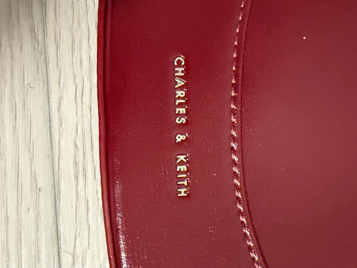 Charles & Keith Burgundy Shoulder Bag - photo 2