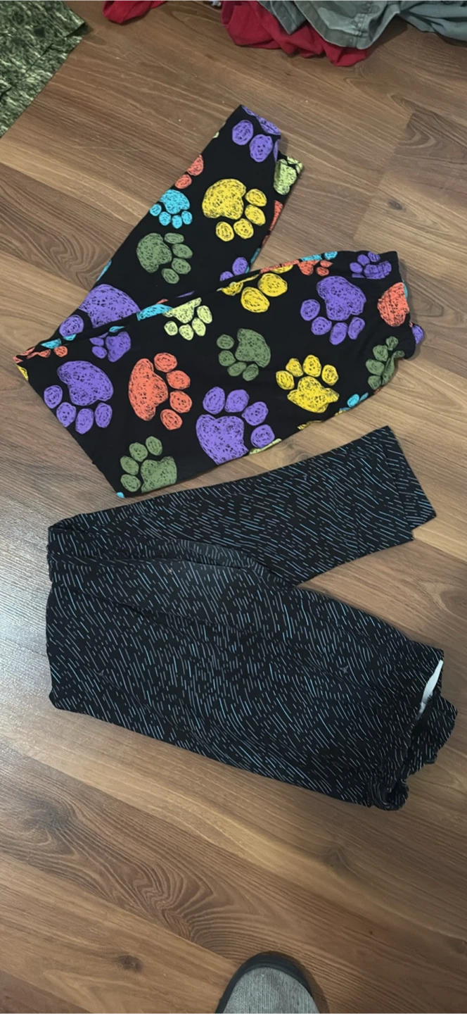 SweetLegs Black White Patterned Leggings