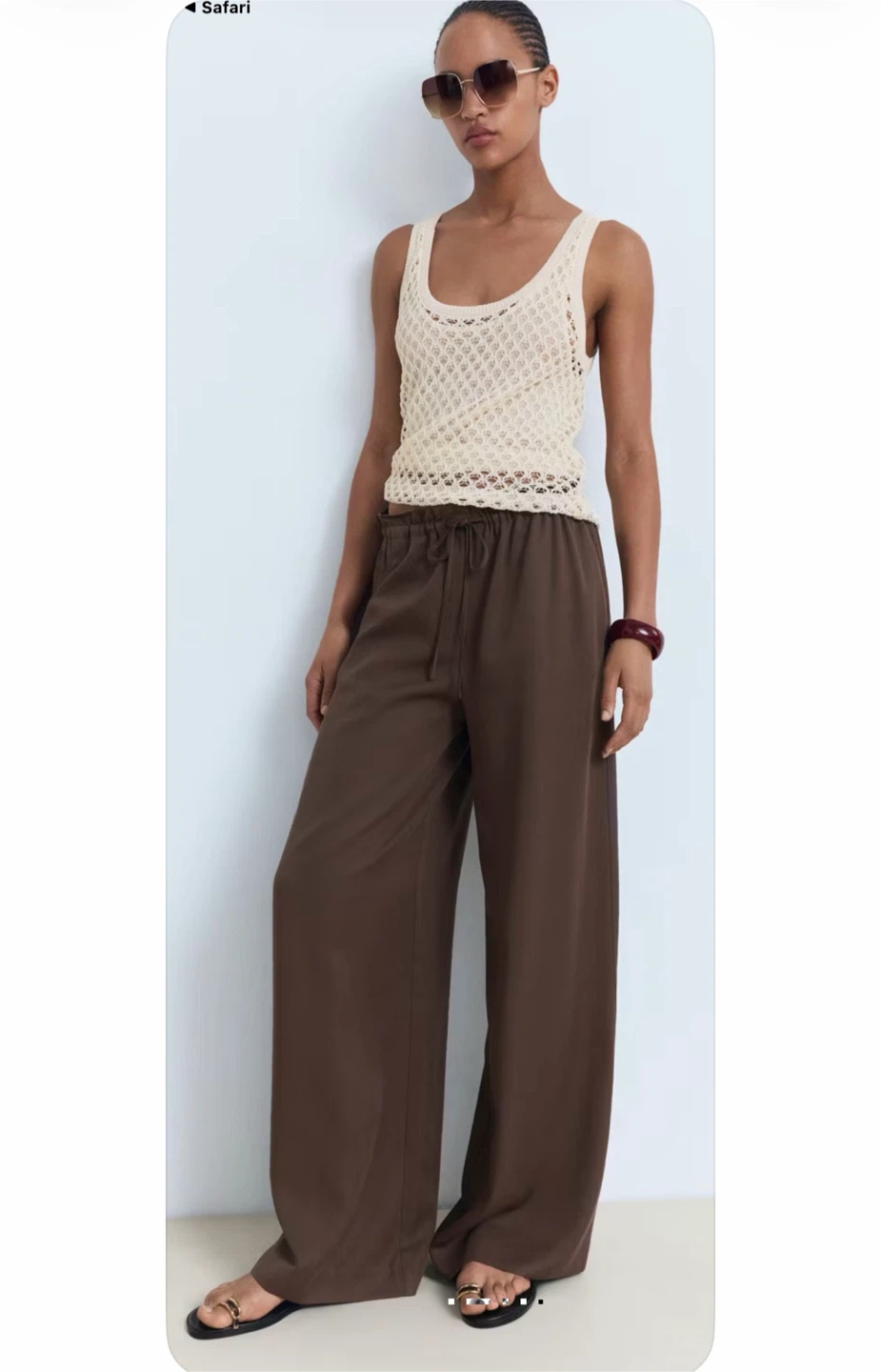 Mango Effortless pants