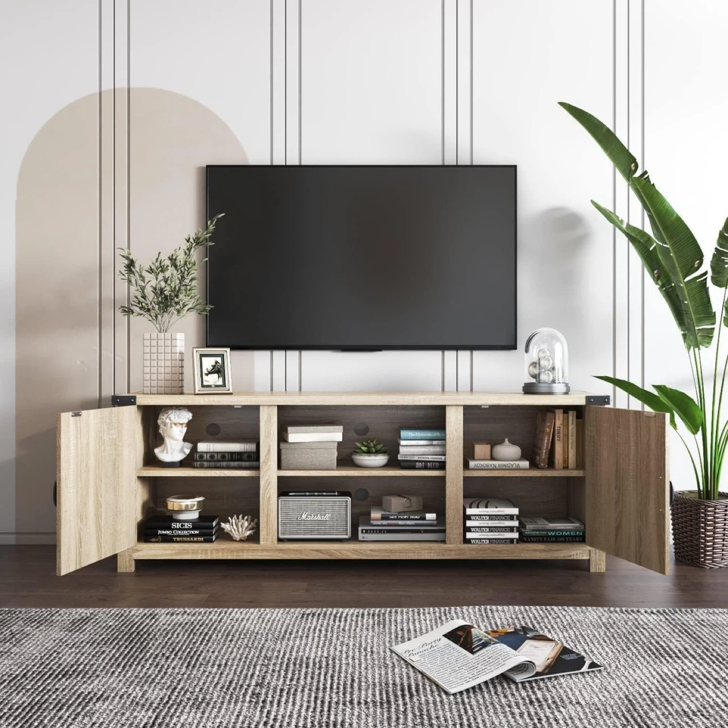 Farmhouse tv stand - photo 2