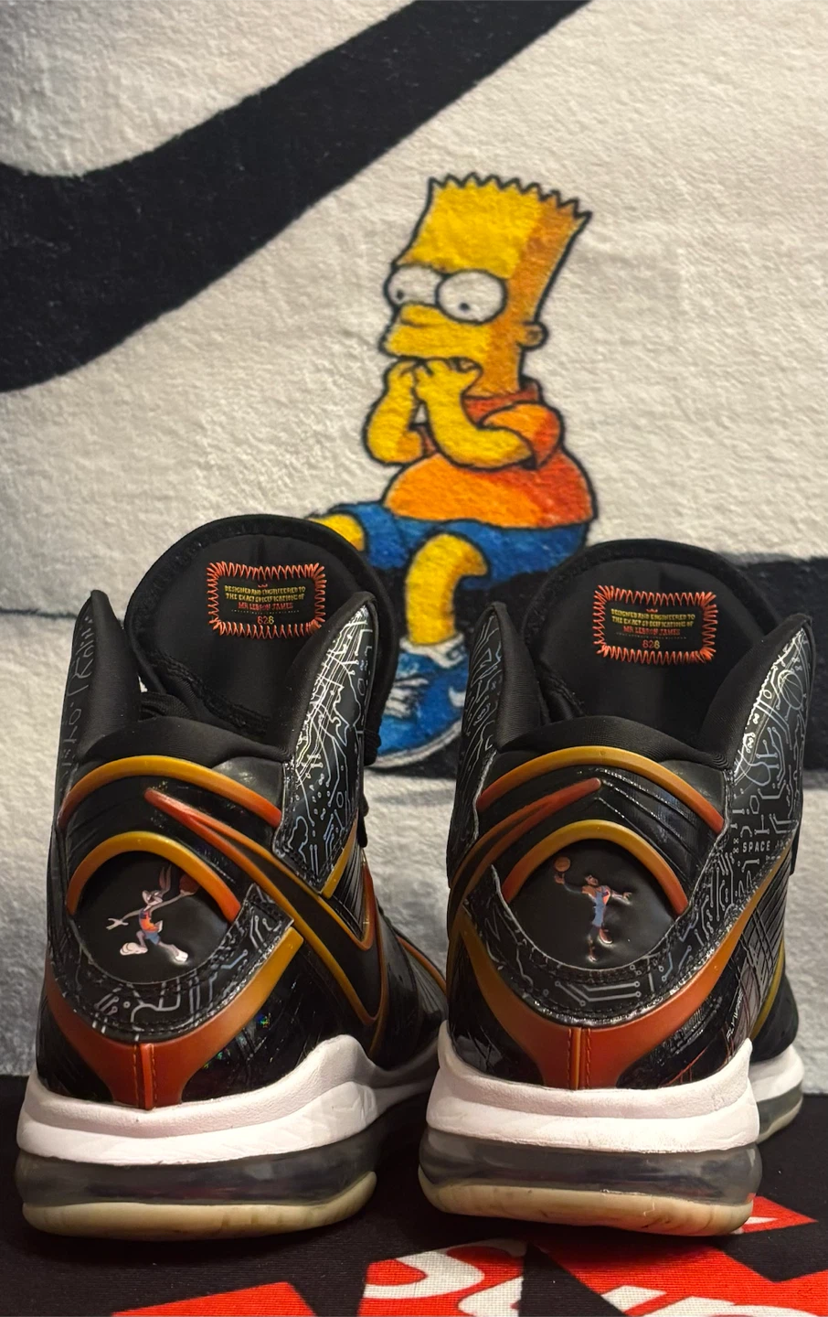 Nike LeBron 8 V2 Space Jams - photo 2