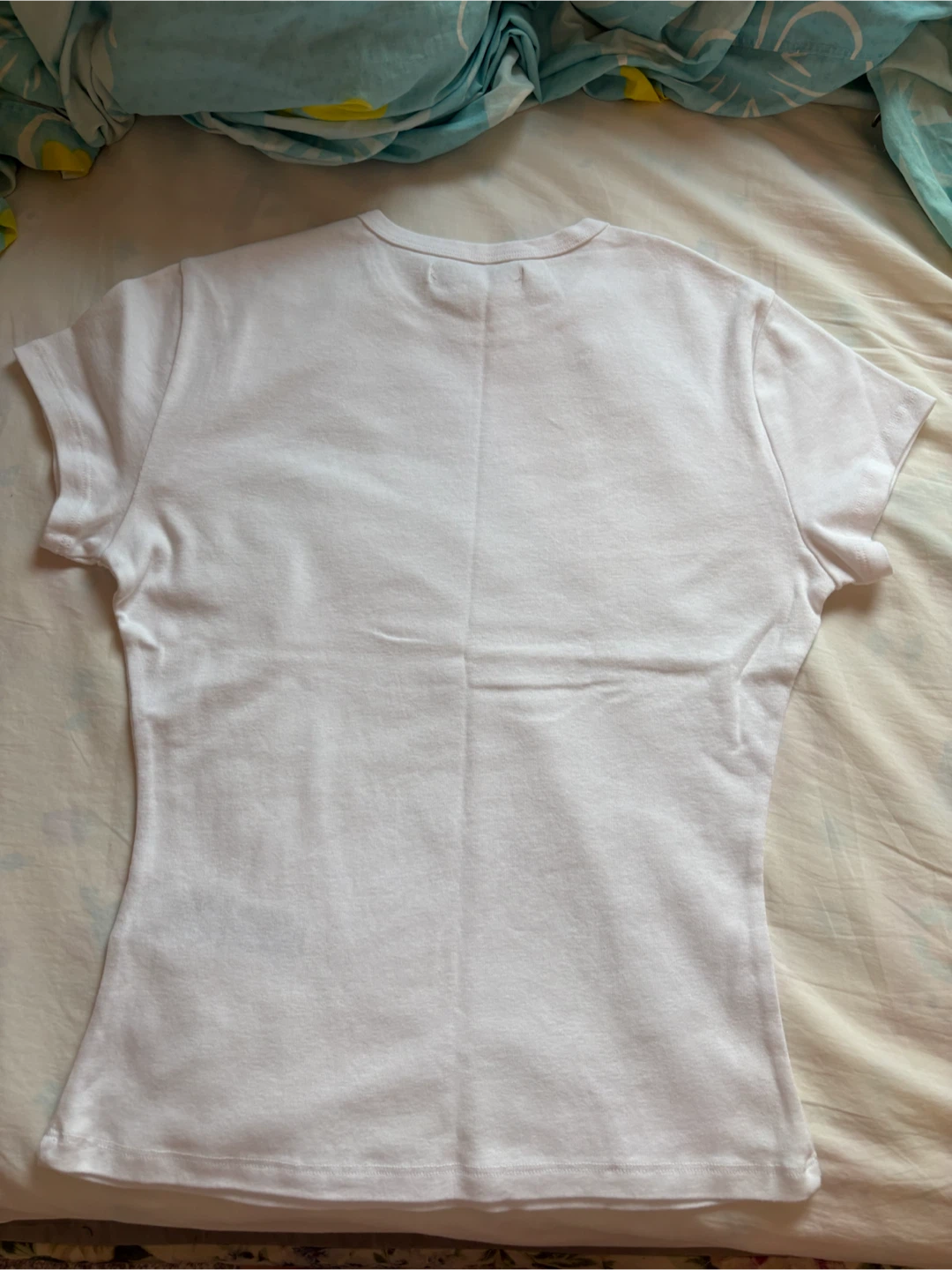 Basic white t-shirt - photo 3