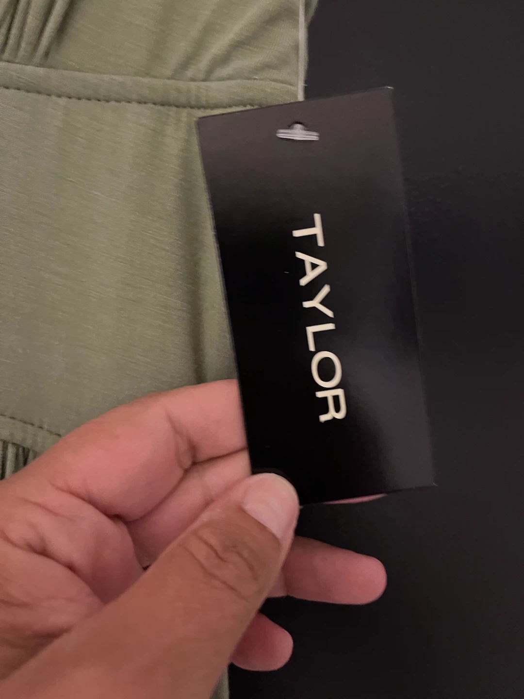 Taylor Women's Olive Green Maxi Dress Size 14 - photo 5