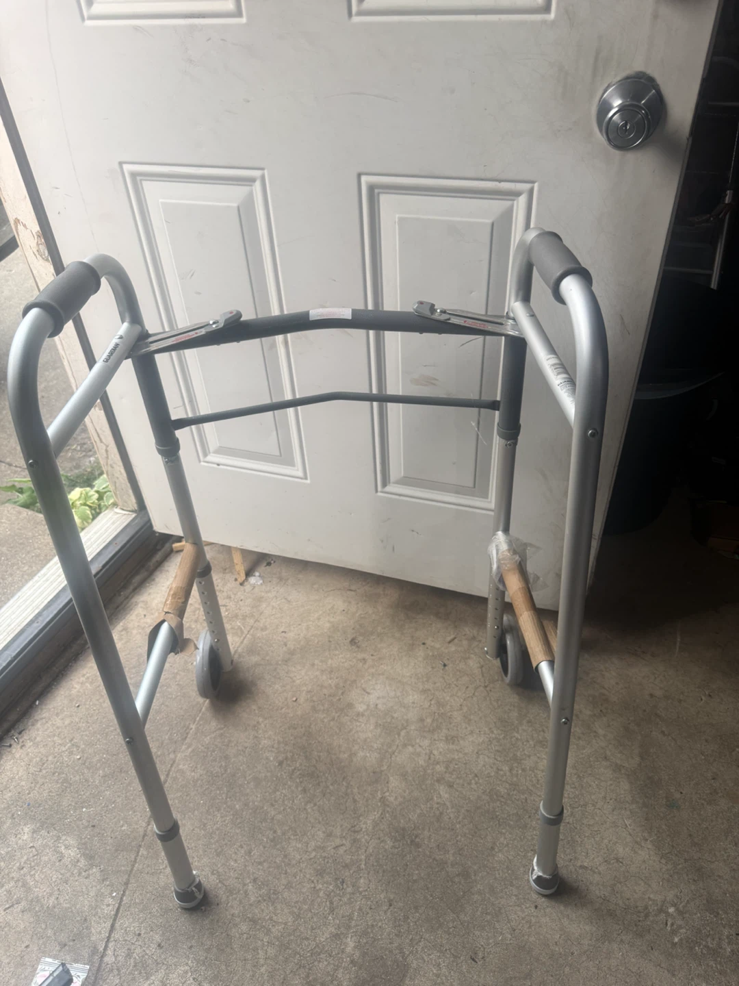 Folding Walker with Wheels - photo 2