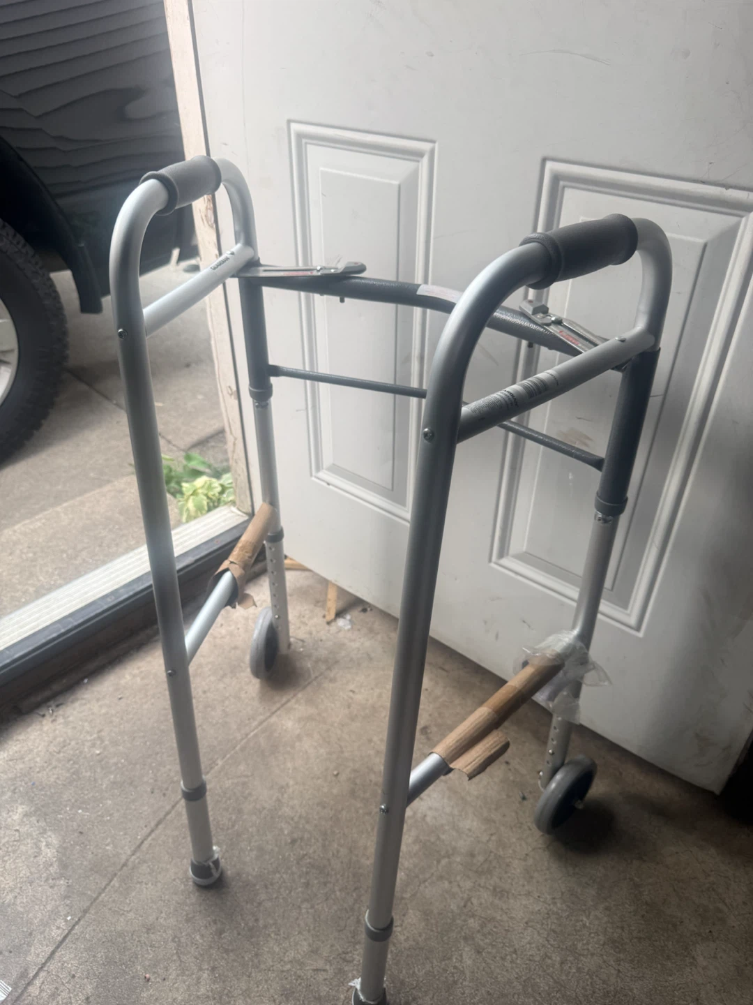 Folding Walker with Wheels - photo 3