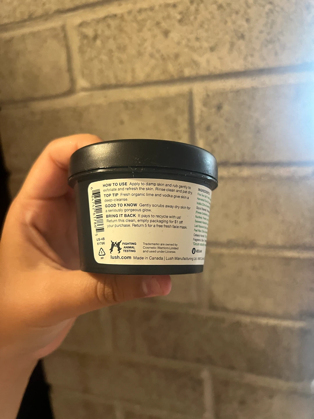 Lush Ocean Salt Face and Body Scrub - photo 5