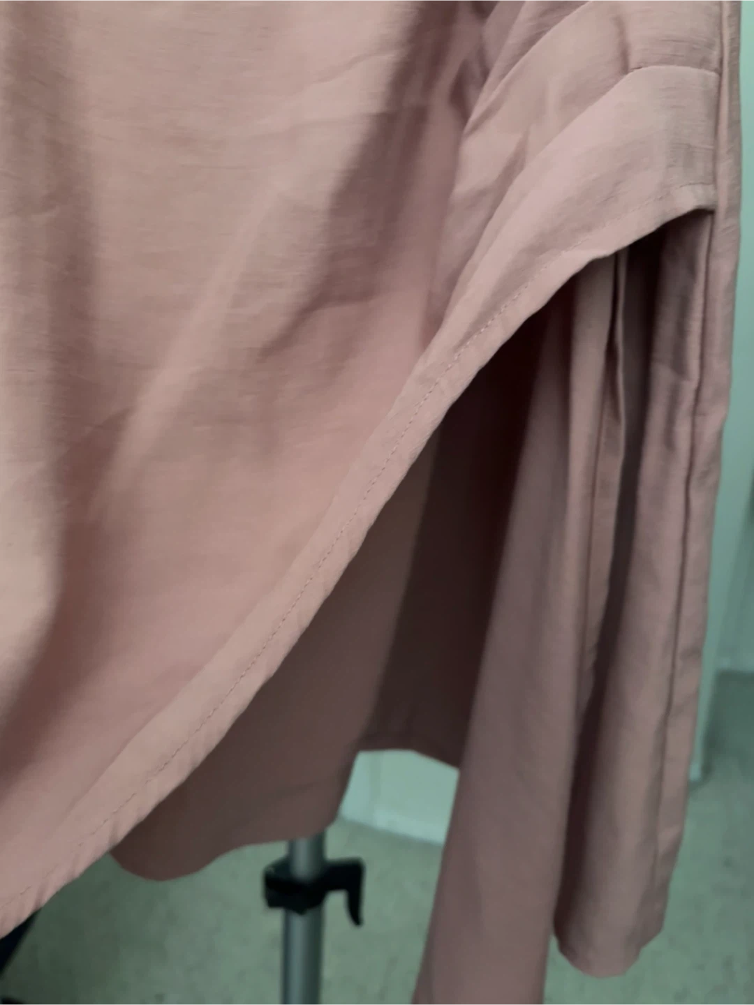 Pink Puff Sleeve Square Neck Dress - photo 5