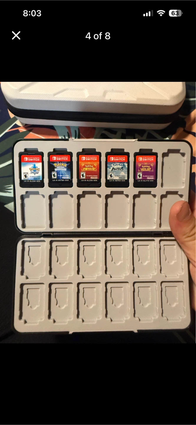 Nintendo Switch OLED Model with Games and Accessories - photo 5