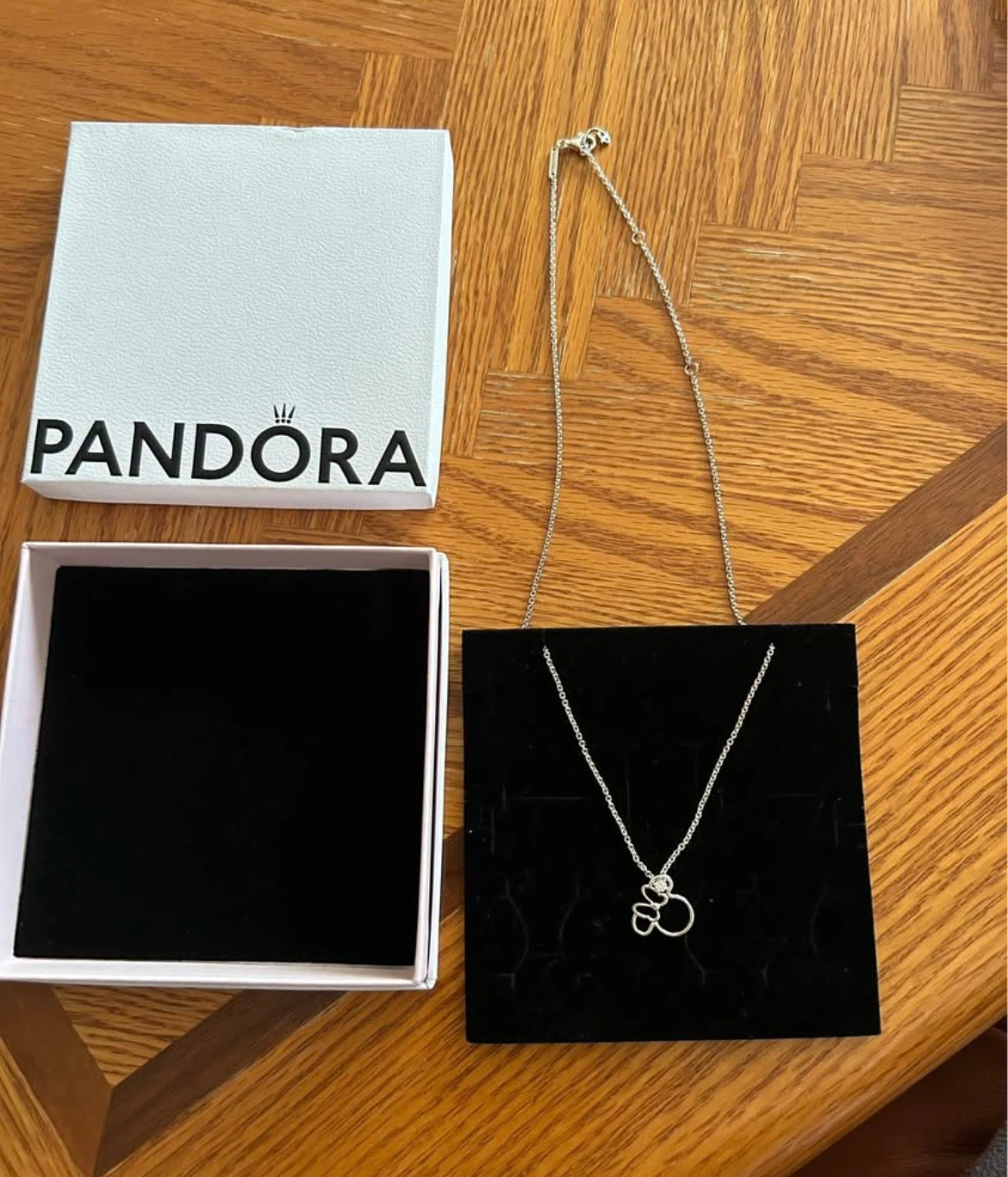 Pandora Disney Minnie Mouse Silhouette Necklace - photo 2