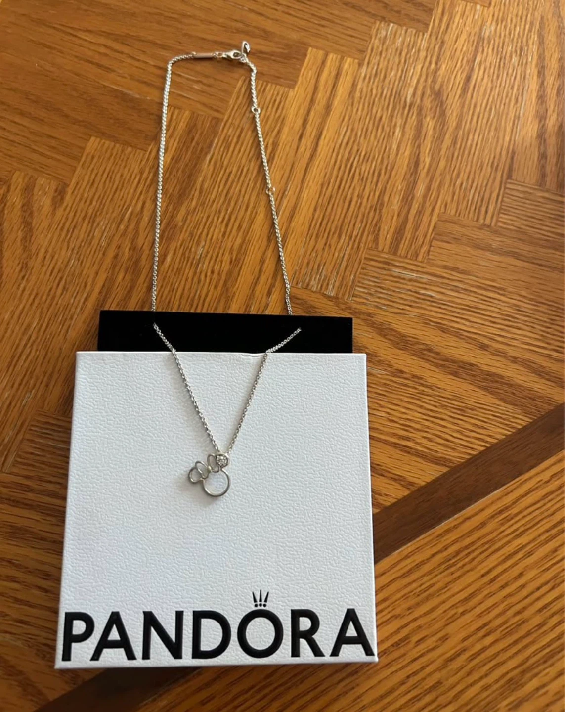 Pandora Disney Minnie Mouse Silhouette Necklace - photo 3