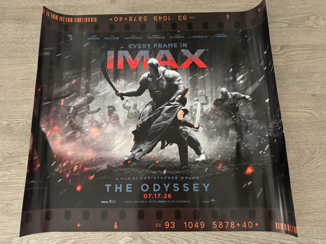The Odyssey IMAX Movie Poster