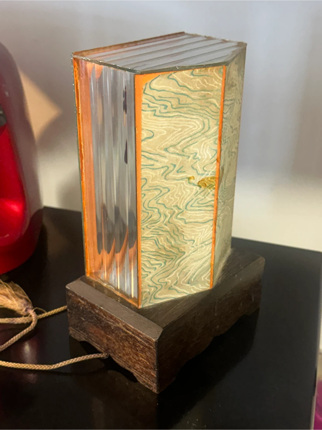 1960s Japanese Lucite Geisha Doll Music Box - Working - photo 4