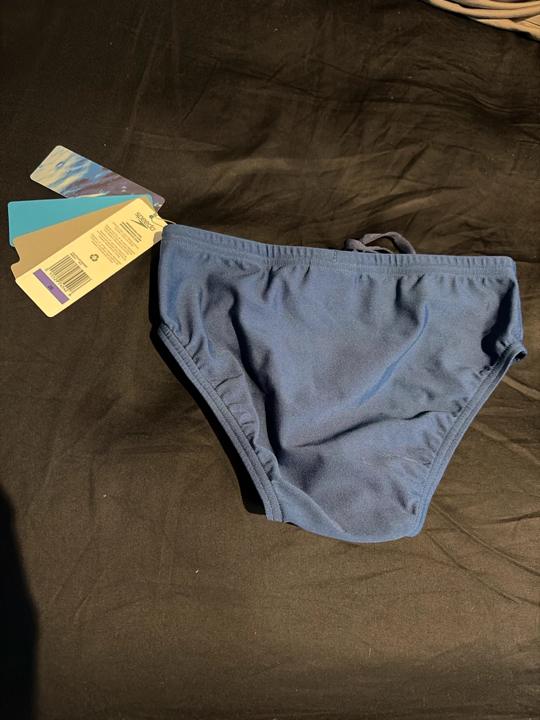 Speedo Endurance Swim Trunks/ Brief- Navy Blue - photo 2