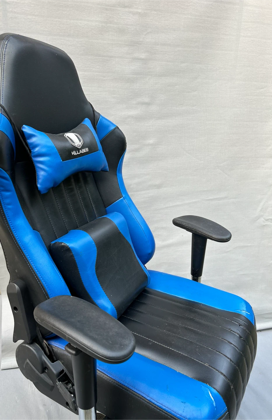KILLABEE Gaming Chair - Blue and Black - photo 3