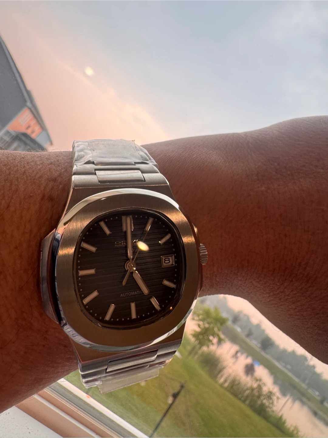 Seiko Mod Automatic Stainless Steel Watch - photo 2
