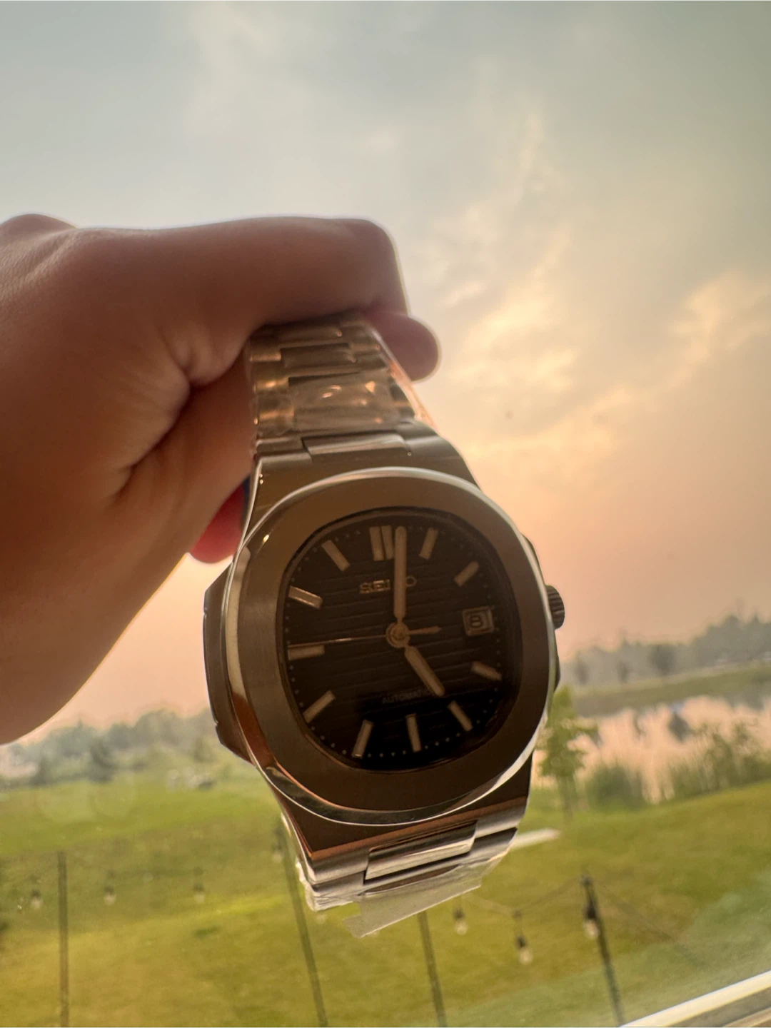 Seiko Mod Automatic Stainless Steel Watch