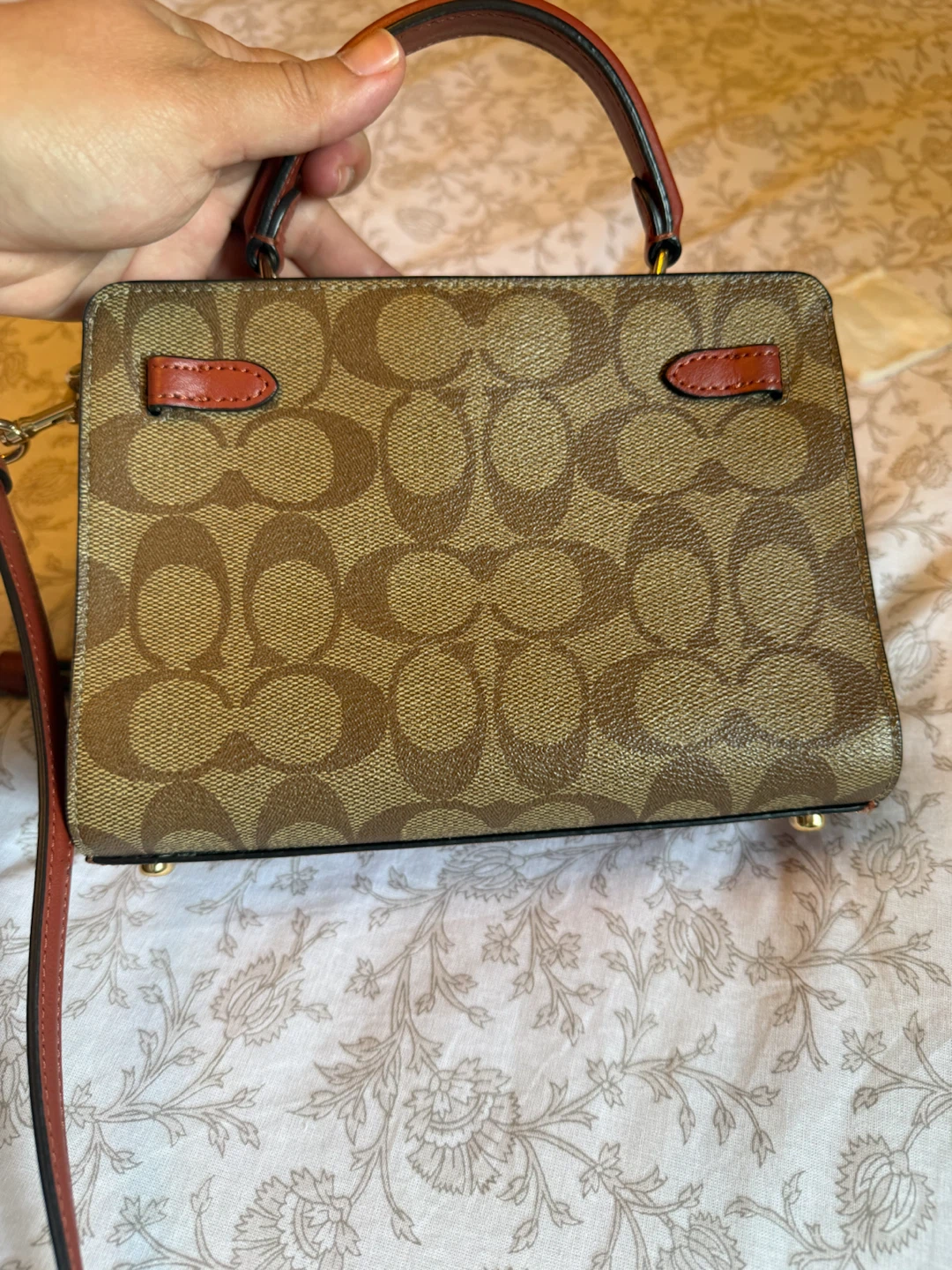 Coach Signature Canvas Mini Top Handle Bag - photo 4