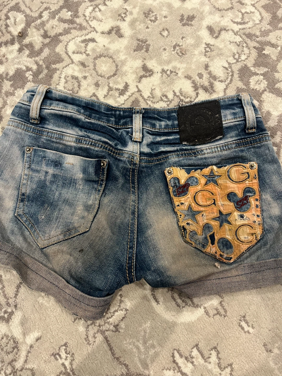 SHANG ZHI PAI Denim Shorts Size 27