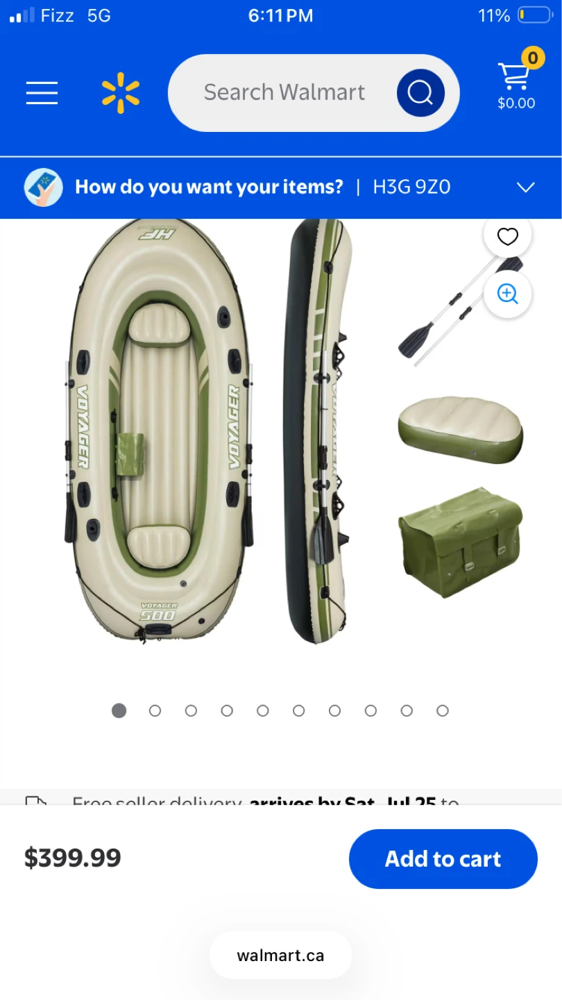 Voyager 500 Inflatable Boat