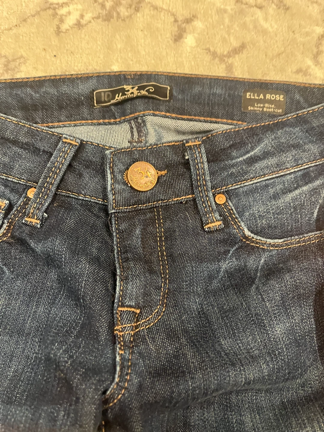 34 Heritage Ella Rose Skinny Boot-Cut Jeans - photo 3