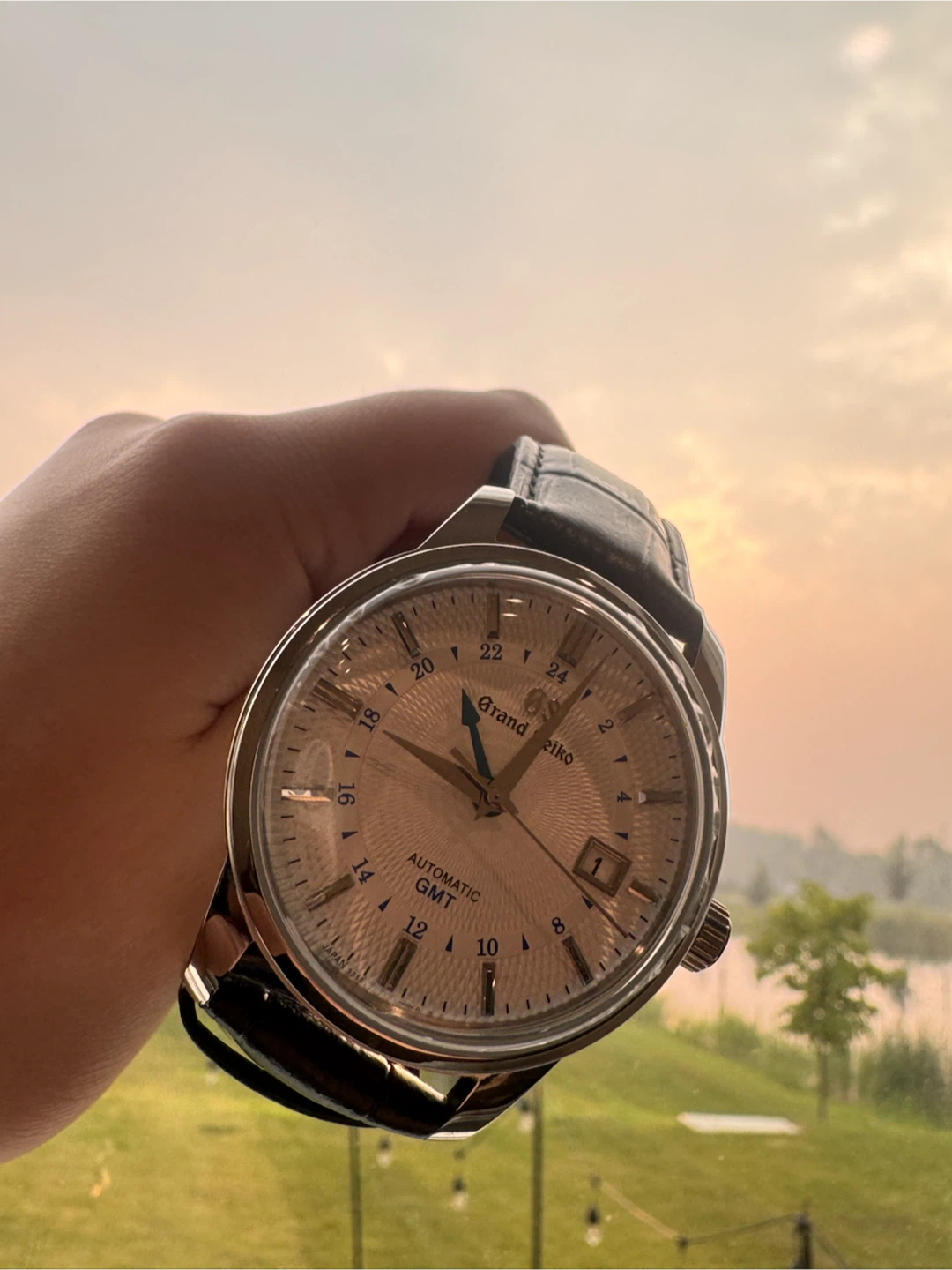 Grand Seiko Mod Automatic GMT Watch