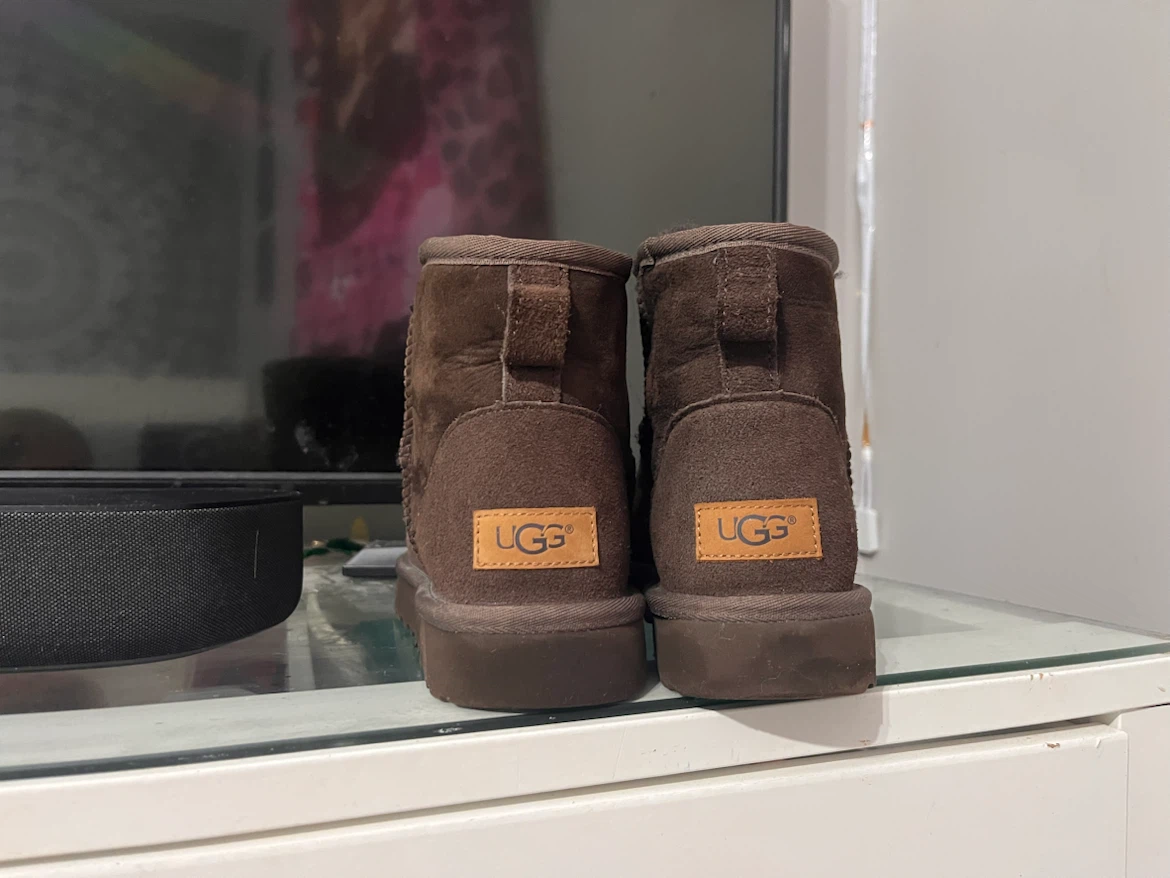 UGG Brown Suede Mini Boots