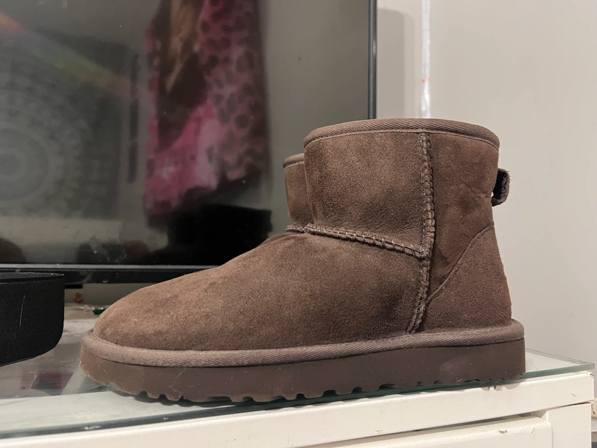 UGG Brown Suede Mini Boots - photo 3