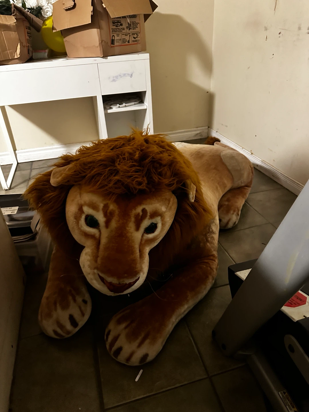 Giant Plush Lion Toy