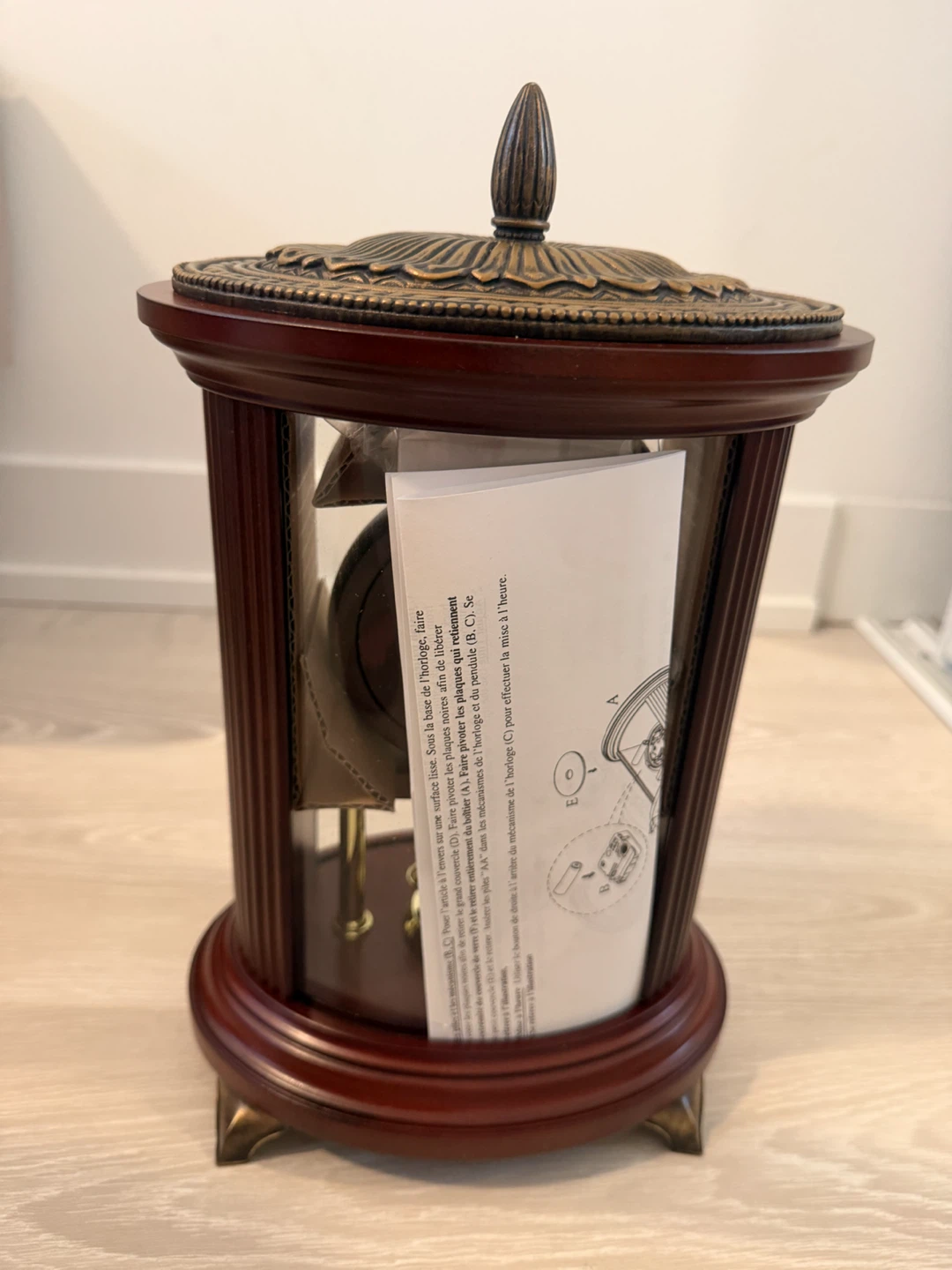 Oval Anniversary Clock