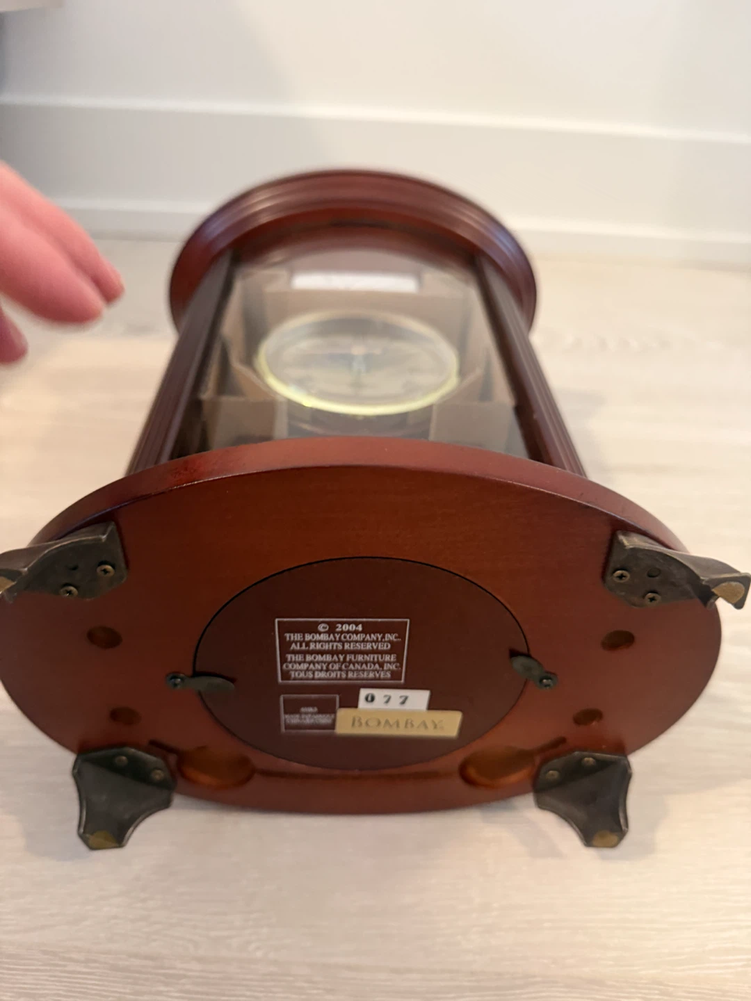 Oval Anniversary Clock - photo 2