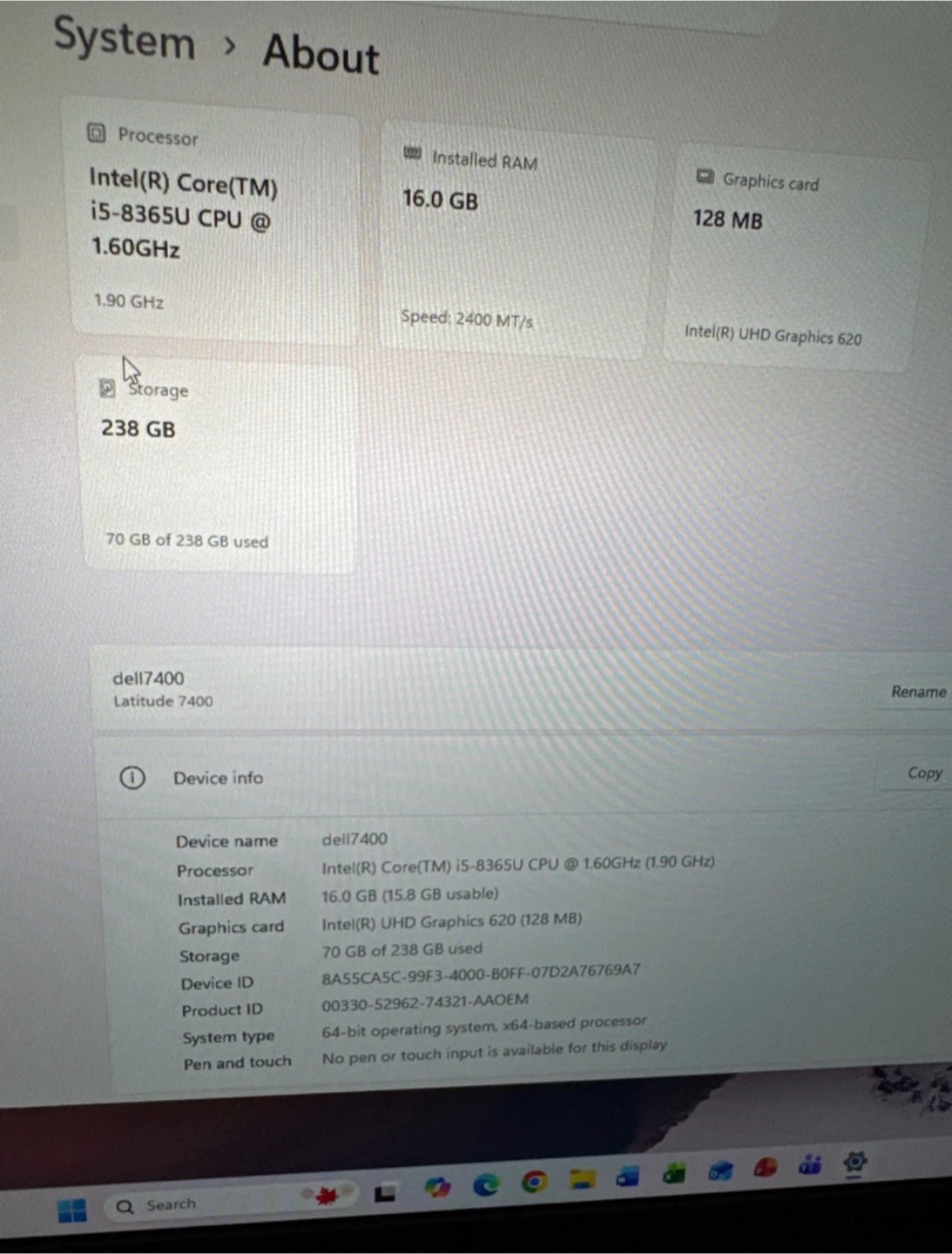 Dell Latitude 7400 Laptop (Windows 11) - photo 2