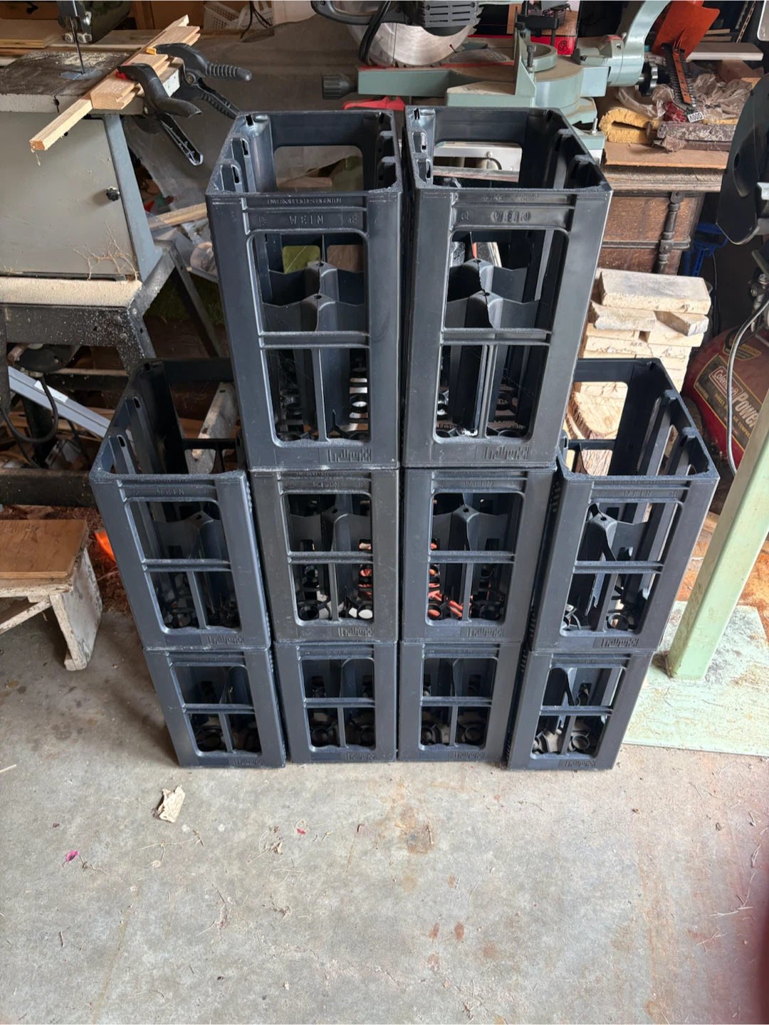 6 Wine Bottle Carrier Crate - photo 2