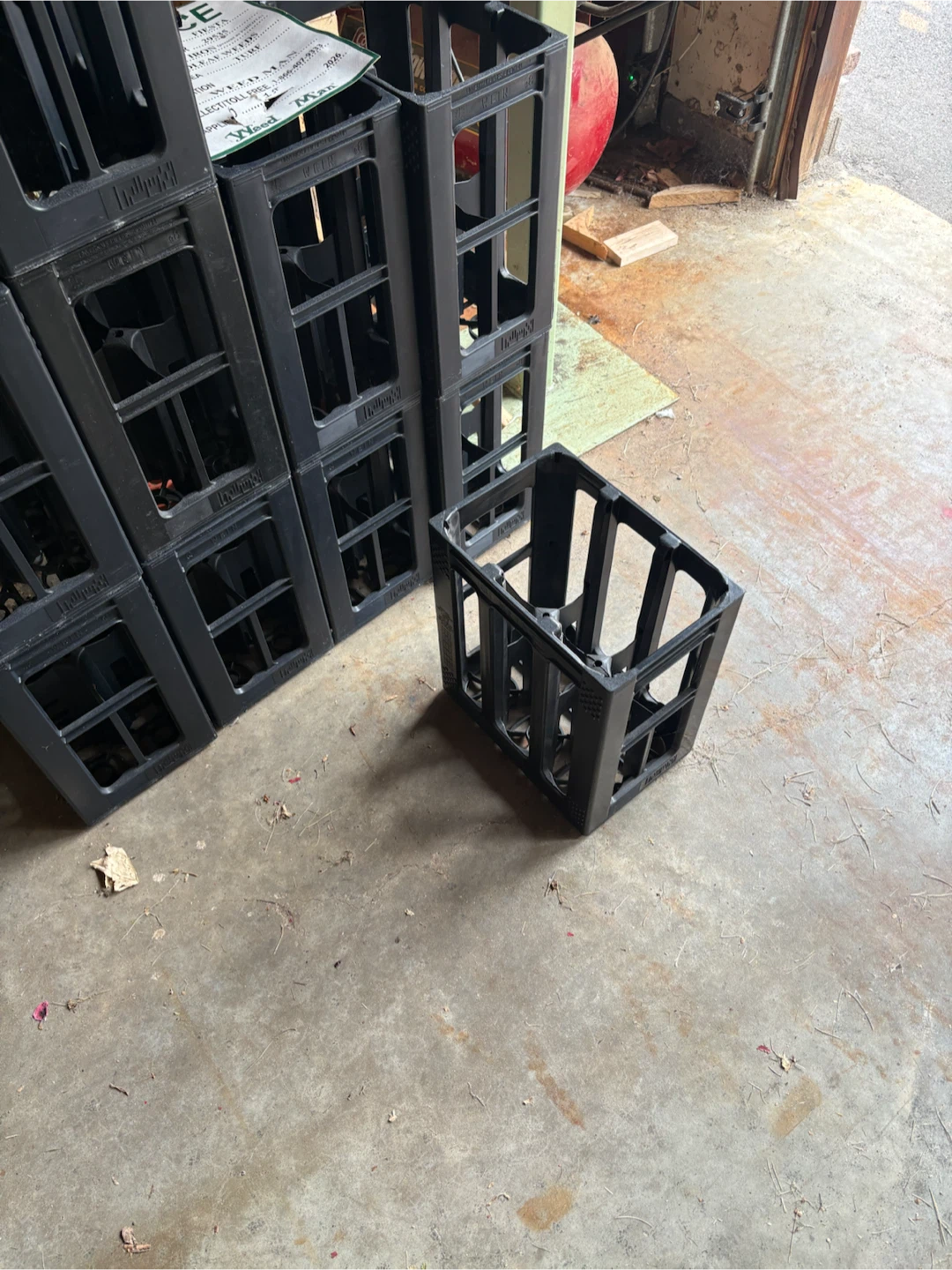 6 Wine Bottle Carrier Crate - photo 3