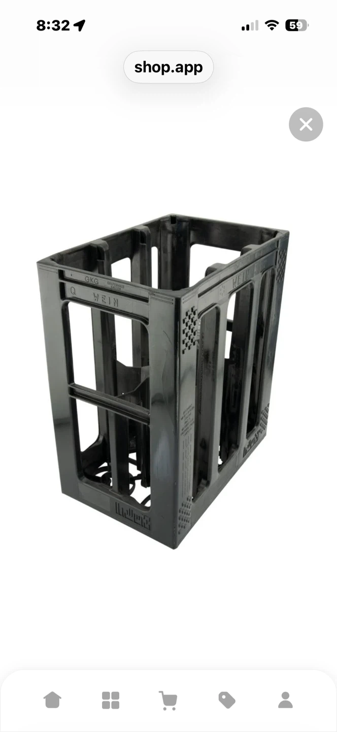 6 Wine Bottle Carrier Crate - photo 5