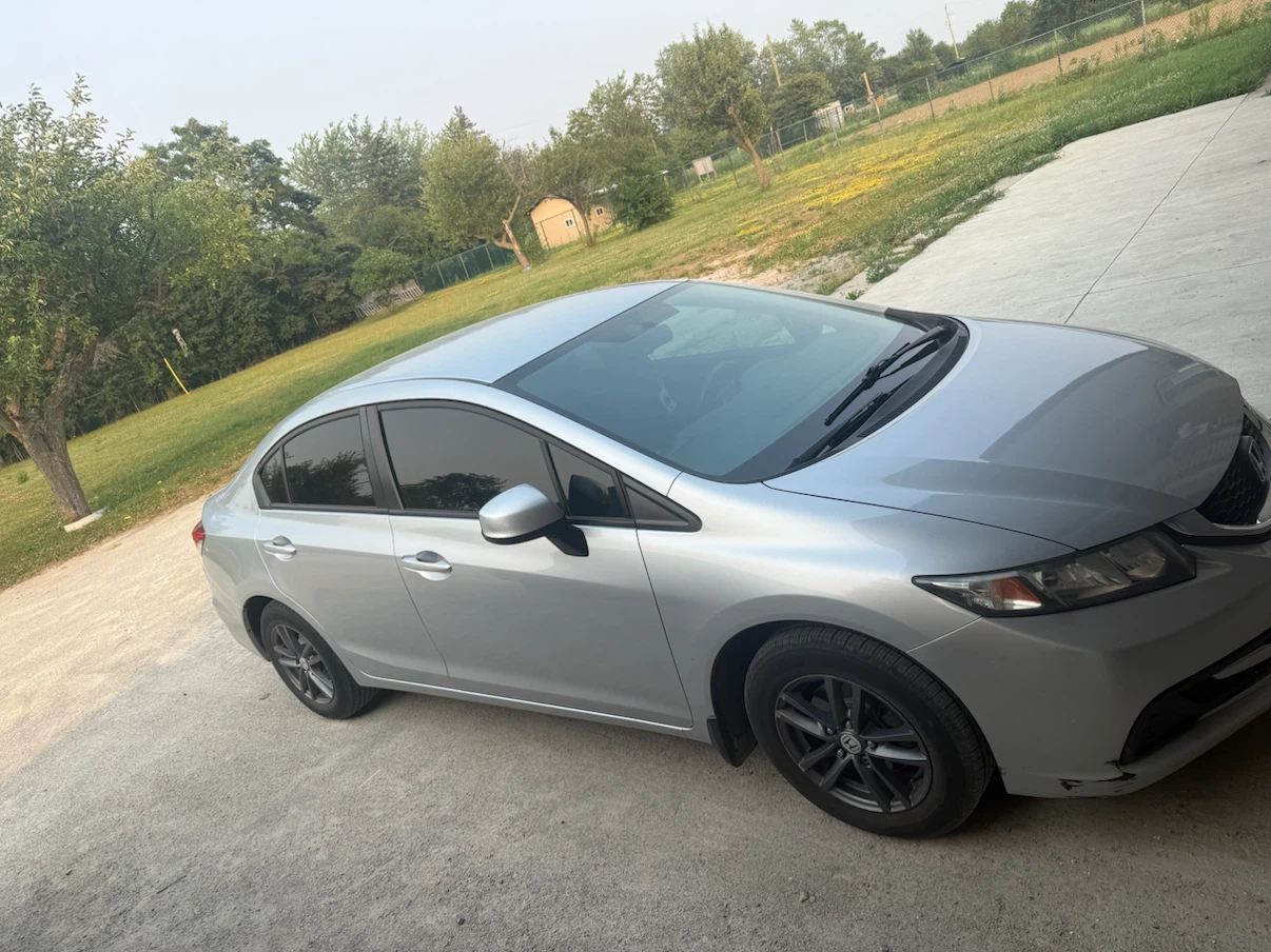 Honda civic car  Model 2013