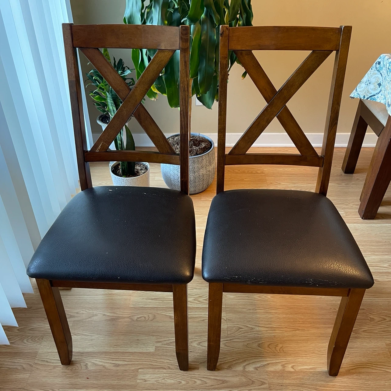 Set of 4 dinning chairs - photo 4
