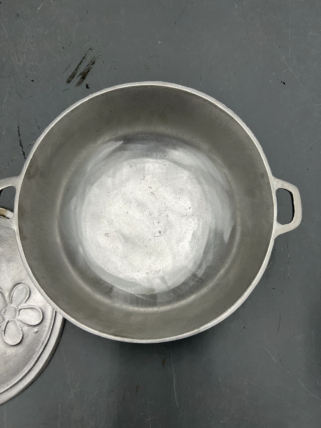 Cast Aluminum Cookware Set 2 Calderos & 1 Comal Griddle - photo 3