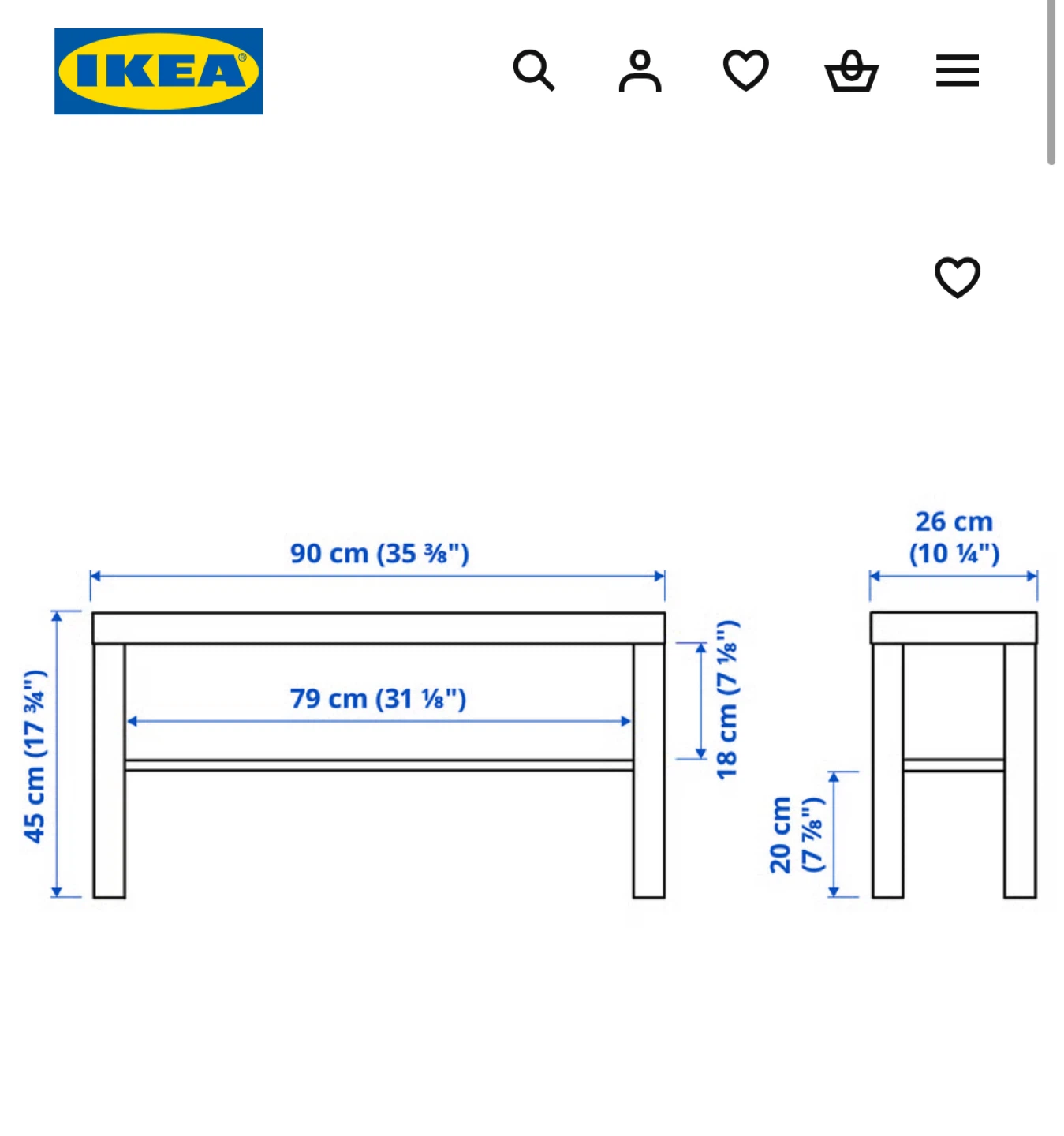 Ikea LACK TV bench - photo 5