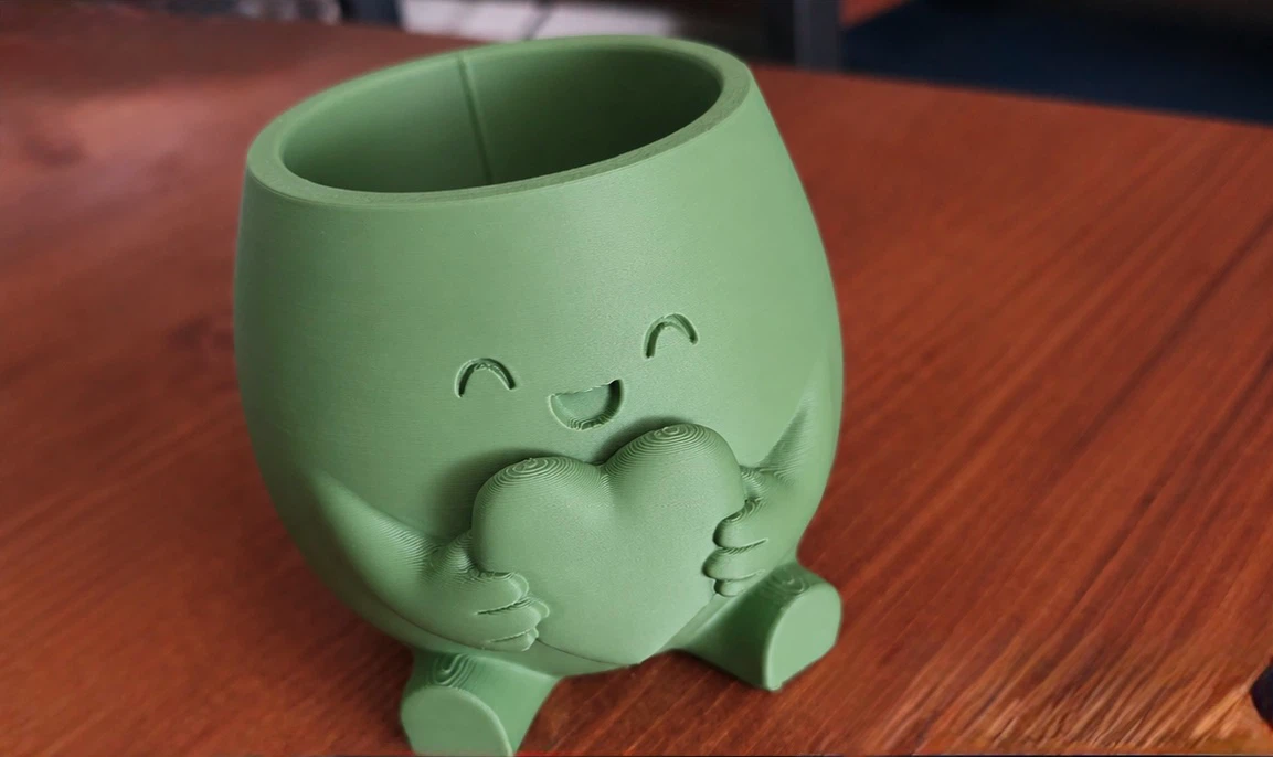 Cute Planter Pot with Heart