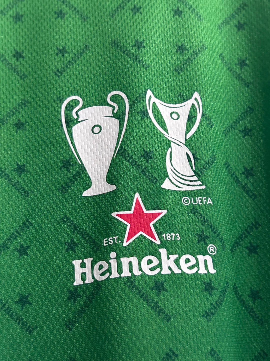 UEFA Champions League Heineken Men's T-Shirt Size Large - photo 3