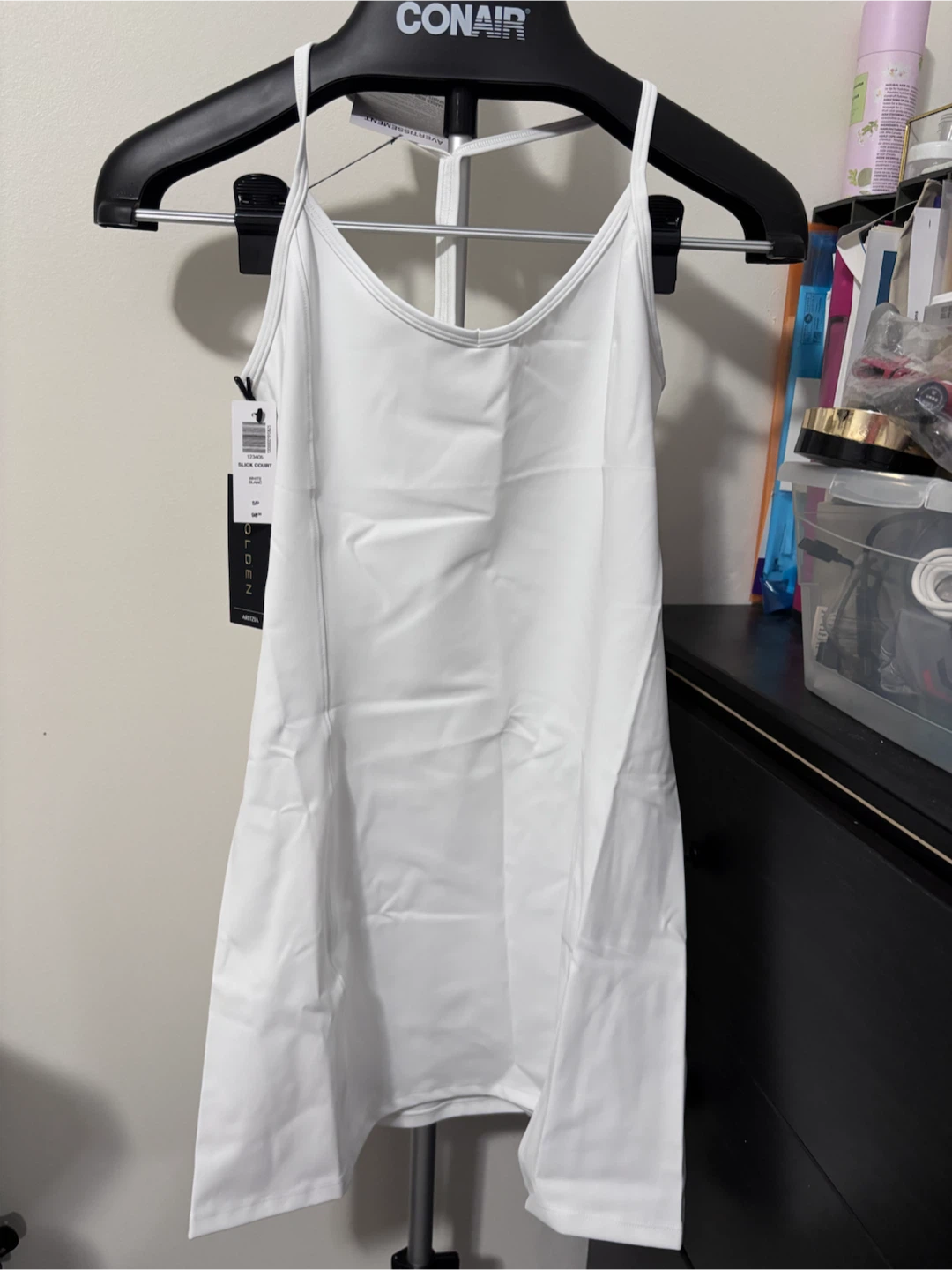 Aritzia TNA Slick Court Tank Top White S/P