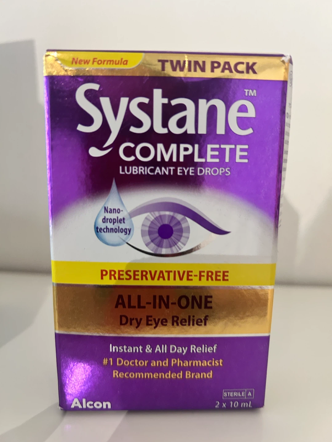 Systane Complete Lubricant Eye Drops Twin Pack