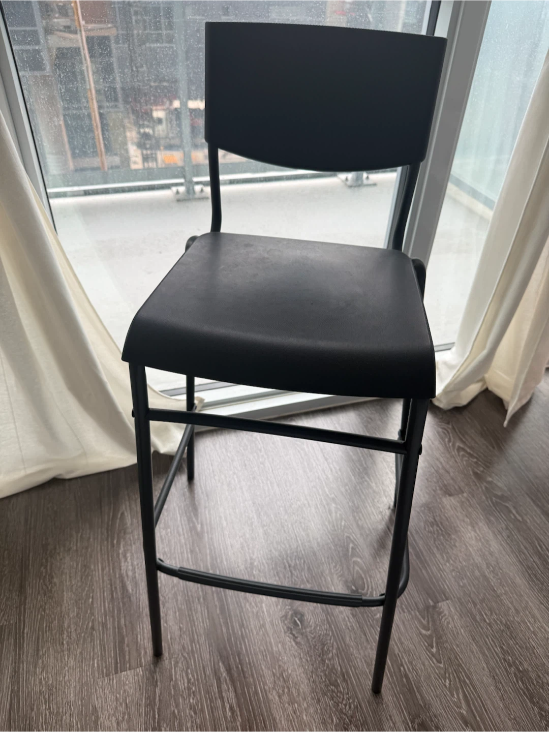 Black Bar Stool