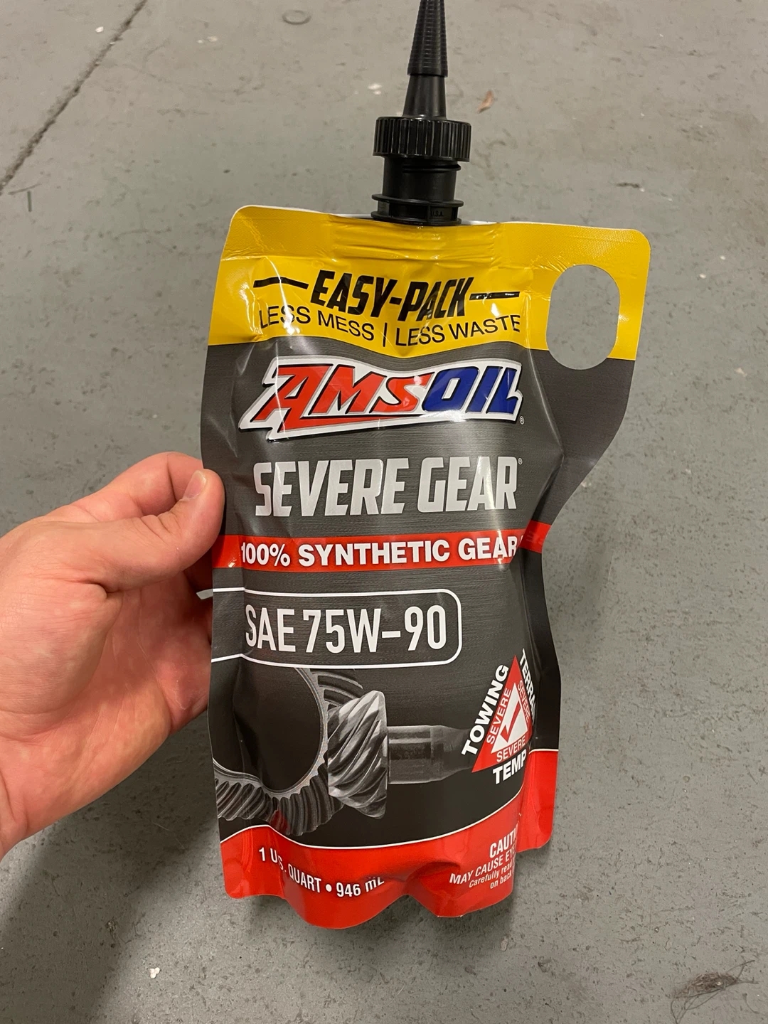 AMSOIL Severe Gear 75W-90 100% Synthetic Gear lube