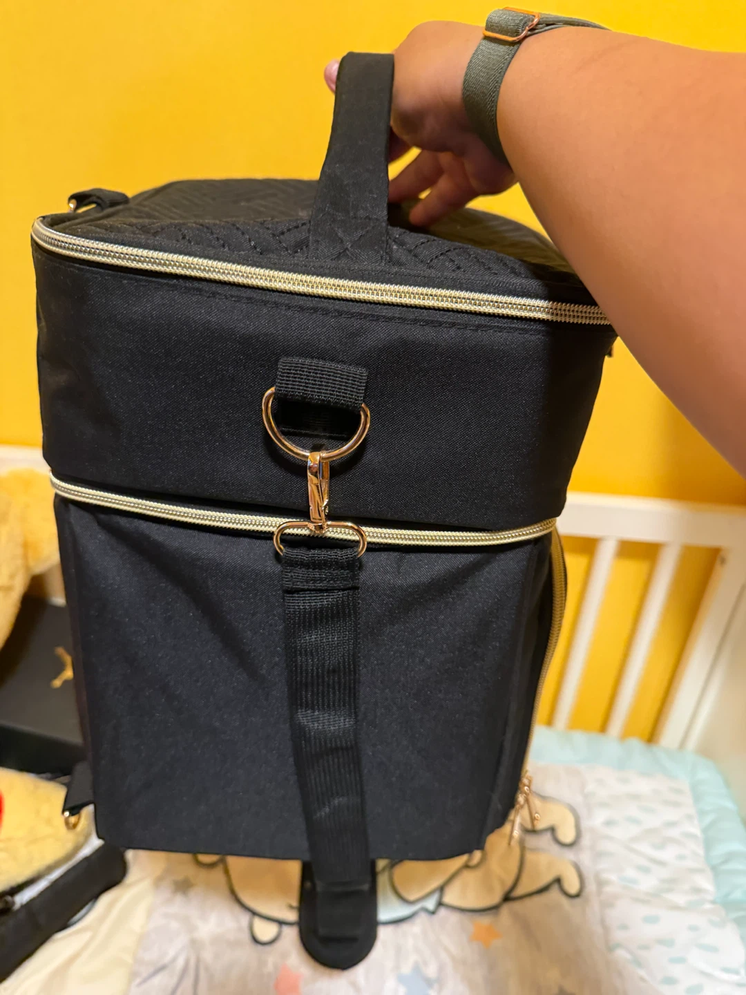 Castal Black Breastmilk Pump Bag - photo 2